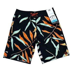 Billabong Big Boy Size 26 (L) Sundays Pro Mid Recycler Board Short Swim‎ NWT